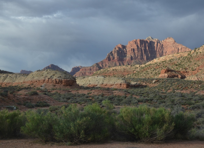 mountain views outside the park